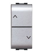 Ferramenta1.com | Life 4022 tec doppio pulsante p/tappar argento - PZ 1
