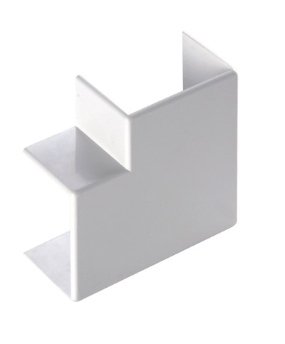 Ferramenta1.com | Angolo piano per minicanalina 20x10 da 2 pz - CF 1