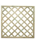 Ferramenta1.com | Grigliato pino impregnato 35  90xh 90 cm quadro - PZ 1