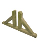 Ferramenta1.com | Piede pino impregnato per grigliato 60xh30 cm - PZ 1