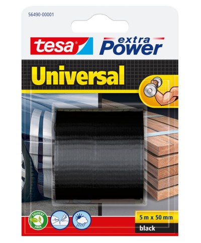 Ferramenta1.com | Nastro americano extra power 50mmx 5m nero - PZ 4