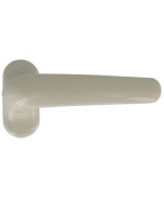 Ferramenta1.com | Maniglia per infissi alluminio bianco perla ral1013 - CP 1