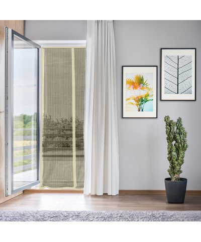 Ferramenta1.com | Zanzariera magnetica lusso balc 140xh240 beige - PZ 5
