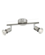 Ferramenta1.com | Barra limbali 2 faretti gu10 - PZ 1