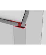 Ferramenta1.com | Profilo angolo esterno a200  300 cm bianco - PZ 6