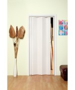 Ferramenta1.com | Porta a soffietto maya 83x214 cm bianco frass - PZ 1