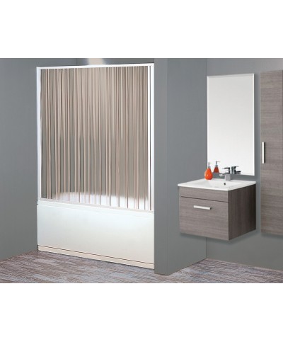 Ferramenta1.com | Parete vasca a soffietto 1 lato 170-140xh150 cm - PZ 1