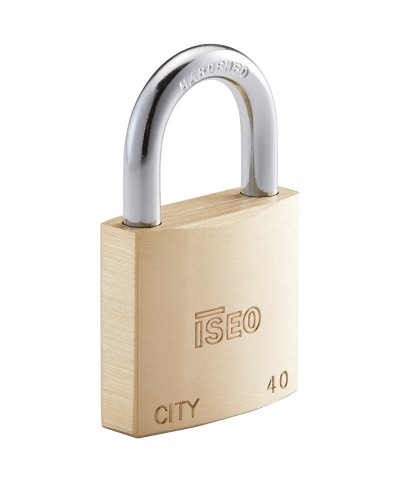 Ferramenta1.com | City by iseo lucchetto ott rettang 40 mm cifr unic - PZ 1