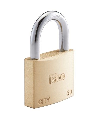 Ferramenta1.com | City by iseo lucchetto ott rettang 50 mm cifr unic - PZ 1