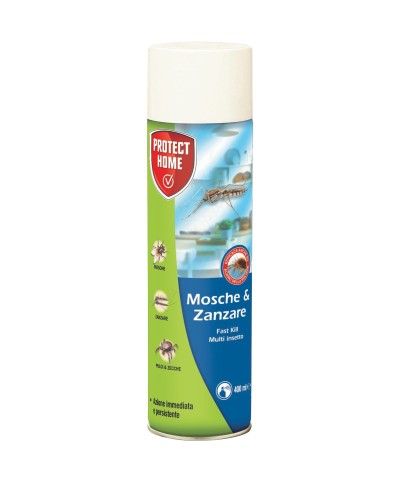 Ferramenta1.com | Sbm mosche e zanzare fast kill spray 400 ml - PZ 12