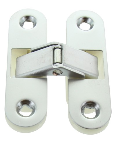 Ferramenta1.com | Cerniera invisibile per porte cromo sat 63x89 mm - PZ 20