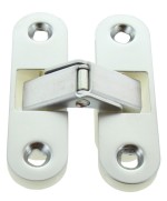 Ferramenta1.com | Cerniera invisibile per porte cromo sat 63x89 mm - PZ 20