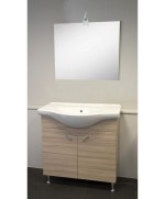 Ferramenta1.com | Mobile bagno francesca 2 ante 85 olmo - PZ 1