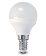 Ferramenta1.com | Led sfera 5,3w e14  460 lm 3000k calda* - PZ 10