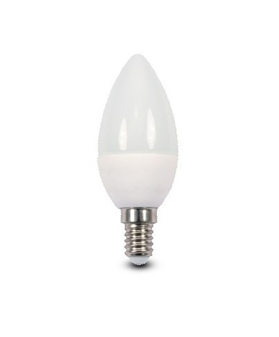 Ferramenta1.com | Led oliva 5,5w e14  490 lm 6500k fredda* - PZ 10