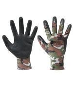 Ferramenta1.com | Guanti poliestere/lattice mimetico tg.  8 - PZ 12