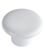 Ferramenta1.com | Pomolo in resina 24 pp d 32 mm bianco - PZ 25
