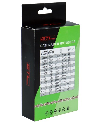Ferramenta1.com | Catena 3/8 1,3-56e per motosega - PZ 1