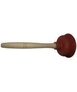 Ferramenta1.com | Sturalavandino gomma m/co legno d 120 mm prof - PZ 1