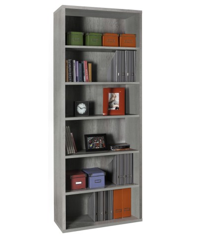 Ferramenta1.com | Pratico libreria 35,7x81,6xh217 cm cemento - PZ 1