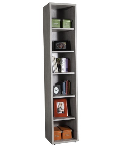 Ferramenta1.com | Pratico libreria 35,7x44xh217 cm cemento - PZ 1