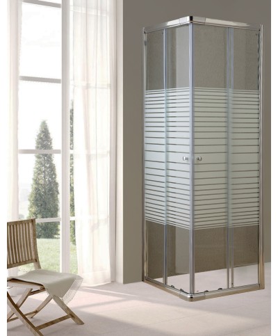 Ferramenta1.com | Box doccia cristallo trasp serig 6 mm 70x100 lusso - PZ 1