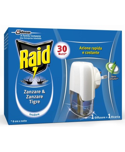 Ferramenta1.com | Antizanzare raid elettroem e liquido 30 notti - PZ 12