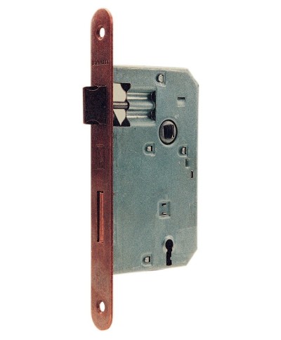 Ferramenta1.com | Patent serratura q.8/70 bronzata 40 b. tondo s/gaccia - PZ 5