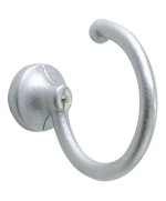 Ferramenta1.com | Bl fermatenda gancio 35xh25 b cromo satinato 2 pz - BL 6