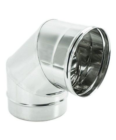 Ferramenta1.com | Gomito inox aisi 304 90 d 30 cm - PZ 2