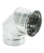 Ferramenta1.com | Gomito inox aisi 304 90 d 30 cm - PZ 2