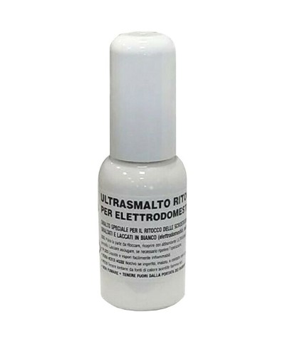 Ferramenta1.com | Smalto ritocco elettrodomestici 20 ml bianco - PZ 24
