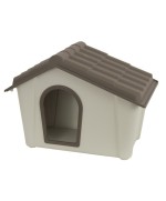 Ferramenta1.com | Cuccia per cani resina 57x39,0x42,0 cm tortora beige - PZ 3