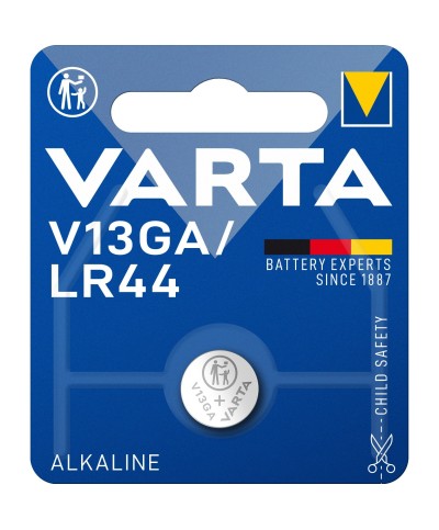 Ferramenta1.com | Varta batteria a bottone v13ga alcalina bl 1 lr44 - BL 10