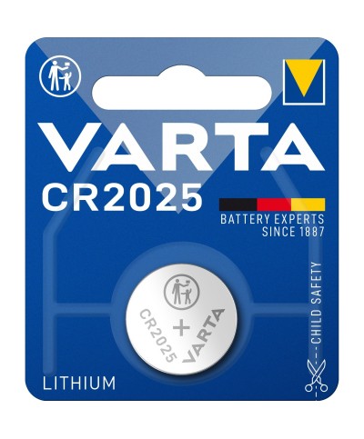 Ferramenta1.com | Varta batteria a bottone cr2025 litio  bl 1 pz - BL 10