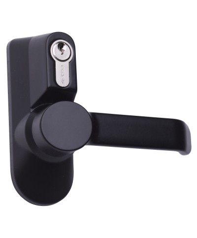 Ferramenta1.com | Cisa 07078.38 maniglia con cilindro nero - PZ 1