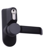 Ferramenta1.com | Cisa 07078.38 maniglia con cilindro nero - PZ 1