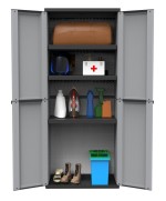 Ferramenta1.com | Armadio terry 2 ante 68x38xh164 tutto piani  j-line 268 - PZ 1