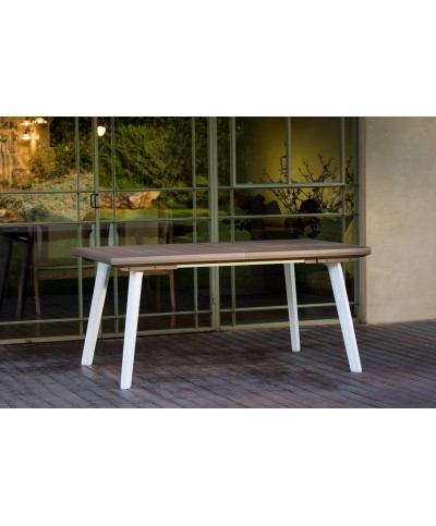 Ferramenta1.com | Keter tavolo harmony estensibile 160/240 bco tort - PZ 1