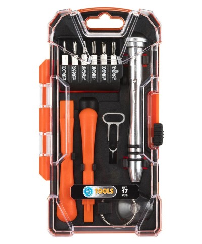 Ferramenta1.com | Poggi pg17a kit riparazione smartphone e pc 17 pz - CF 1