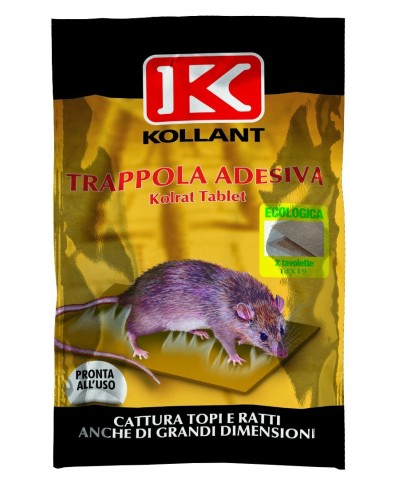 Ferramenta1.com | Trappola p/topi kolrat tablet 2 tavolette 14x19cm - PZ 1