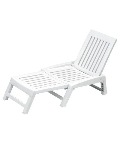 Ferramenta1.com | Lettino in resina orfeo bianco - PZ 1