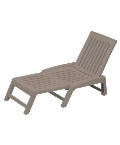 Ferramenta1.com | Lettino in resina orfeo tortora - PZ 1