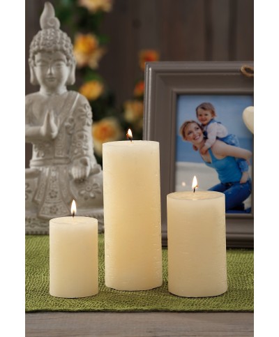 Ferramenta1.com | Candela avorio d 6xh 9 cm - PZ 6