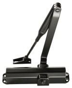 Ferramenta1.com | Iseo is 20 chiudiporta s/fermo max 80 kg nero - PZ 1