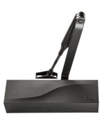 Ferramenta1.com | Iseo is 60 chiudiporta c/fermo certif max 100 kg nero - PZ 1