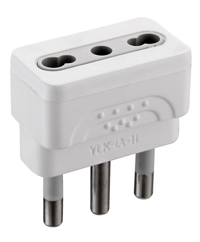 Ferramenta1.com | Adattatore spina 16a a bipasso 10/16a fig.14 - PZ 25