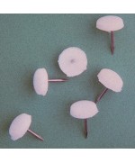 Ferramenta1.com | Paracolpo in plastica 177 bianco* - PZ 500