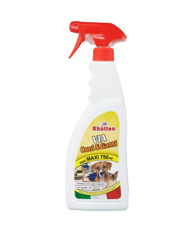 Ferramenta1.com | Rhutten disabituante cani e gatti 750 ml - PZ 12