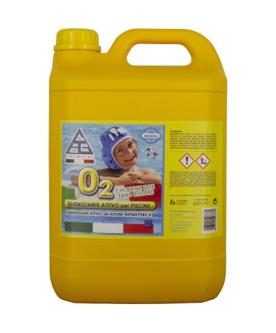 Ferramenta1.com | Igienizzante per piscina s/cloro multiattivo 5 l - PZ 1